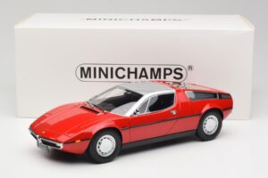 Maserati Bora Rojo & Plata Minichamps 1:18 107123721 Resina - imagen 6 de 6