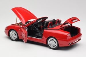 Maserati GT Spyder Rojo Bburago 1:18 34097 Metal - imagen 7 de 8