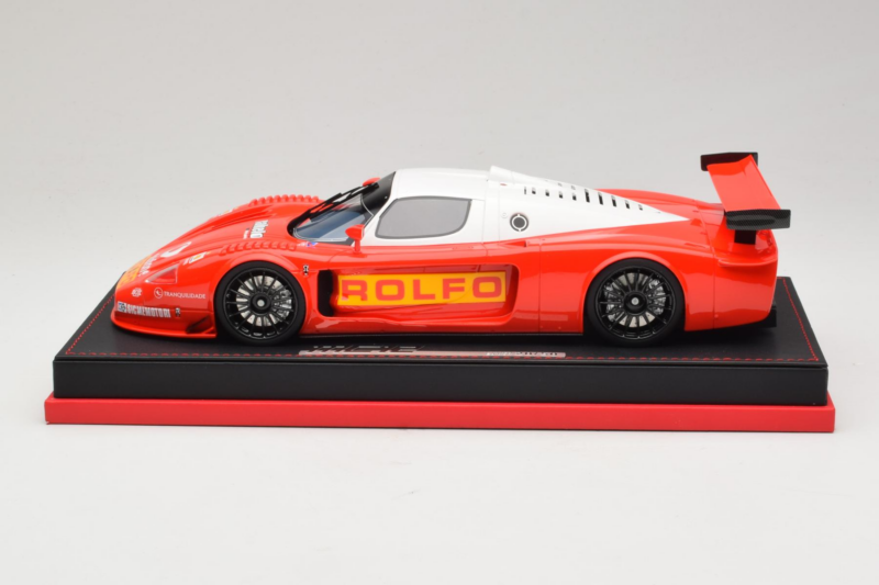 Maserati MC12 Rolfo Rojo Blanco Gl Model 1:18 REMC031 Resina