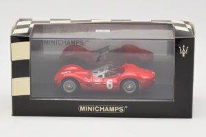 Maserati Tipo 61 #6 R. Penske SCCA National Race Meadowdale 1961 Minichamps 1:43 400611206 Metal - imagen 4 de 4