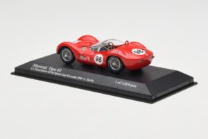 Maserati Tipo 61 #98 C. Shelby Times Mirror Grand Prix Riverside 1960 Minichamps 1:43 400601298 Metal - imagen 3 de 4