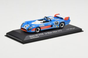 Matra Simca MS670B #12 J-P. Beltoise / J-P. Jabouille / J-P. Jaussaud 24 Hours of Le Mans 1973 Minichamps 1:43 430731112 Meta - imagen 2 de 4