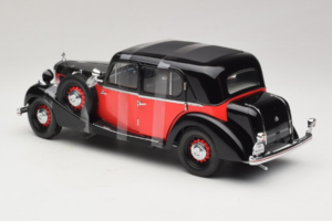 Maybach SW35 Hardtop Negro Rojo Premier Miniature 1:18 PM-38208 Metal - imagen 5 de 6