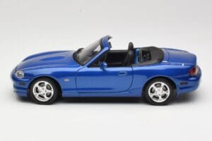 Mazda MX-5 NA 10th Anniversary Blue Metallic Gate 1:18 01071 Metal - imagen 4 de 8