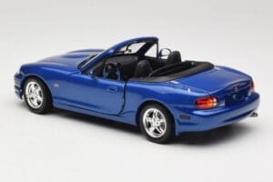 Mazda MX-5 NA 10th Anniversary Blue Metallic Gate 1:18 01071 Metal - imagen 7 de 8