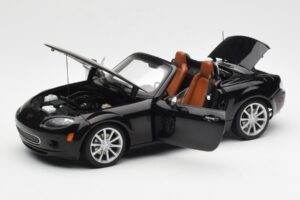 Mazda MX-5 NC Roadster Retractable Hardtop US Spec Negro AUTOart 1:18 75971 Metal - imagen 2 de 10