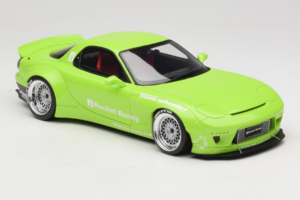 Mazda RX-7 FD Rocket Bunny Pearl Green Otto 1:18 OT1155 Resina - imagen 4 de 6