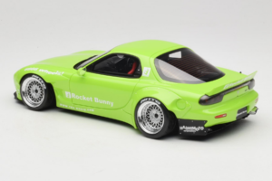 Mazda RX-7 FD Rocket Bunny Pearl Green Otto 1:18 OT1155 Resina - imagen 5 de 6