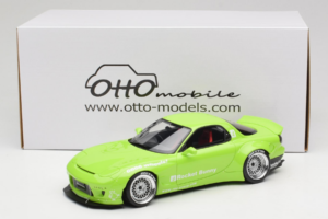Mazda RX-7 FD Rocket Bunny Pearl Green Otto 1:18 OT1155 Resina - imagen 6 de 6