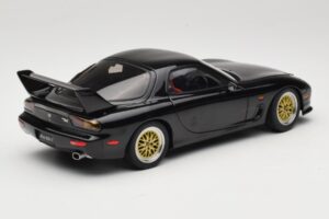 Mazda RX-7 FD Tuned Version Brilliant Black AUTOart 1:18 75968 Metal - imagen 3 de 8