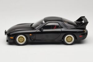 Mazda RX-7 FD Tuned Version Brilliant Black AUTOart 1:18 75968 Metal - imagen 4 de 8