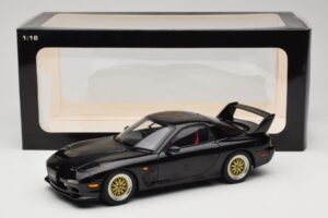 Mazda RX-7 FD Tuned Version Brilliant Black AUTOart 1:18 75968 Metal - imagen 8 de 8