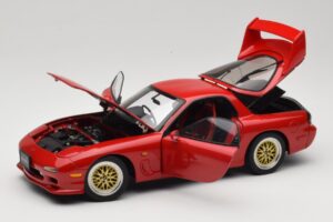 Mazda RX-7 FD Tuned Version Vintage Red AUTOart 1:18 75969 Metal - imagen 2 de 8