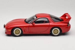 Mazda RX-7 FD Tuned Version Vintage Red AUTOart 1:18 75969 Metal - imagen 4 de 8