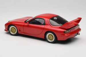 Mazda RX-7 FD Tuned Version Vintage Red AUTOart 1:18 75969 Metal - imagen 7 de 8