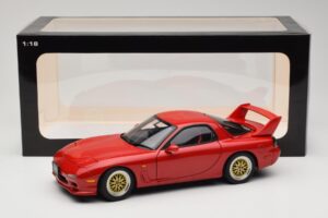 Mazda RX-7 FD Tuned Version Vintage Red AUTOart 1:18 75969 Metal - imagen 8 de 8
