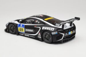 McLaren 12C GT3 Dorr Motorsport #69 C. Adams / M. Klasen 24 Hours Nurburgring 2013 Minichamps 1:18 151131369 Metal - imagen 5 de 6