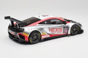 McLaren 12C GT3 Hexis Racing #107 O. Panis / F. Cazenave 24 Hours of Spa 2013 Minichamps 1:18 151131397 Metal - imagen 2 de 6