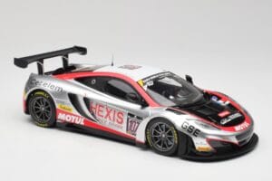 McLaren 12C GT3 Hexis Racing #107 O. Panis / F. Cazenave 24 Hours of Spa 2013 Minichamps 1:18 151131397 Metal - imagen 4 de 6