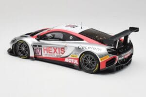 McLaren 12C GT3 Hexis Racing #107 O. Panis / F. Cazenave 24 Hours of Spa 2013 Minichamps 1:18 151131397 Metal - imagen 5 de 6
