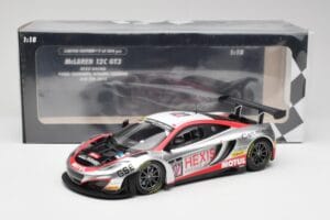 McLaren 12C GT3 Hexis Racing #107 O. Panis / F. Cazenave 24 Hours of Spa 2013 Minichamps 1:18 151131397 Metal - imagen 6 de 6