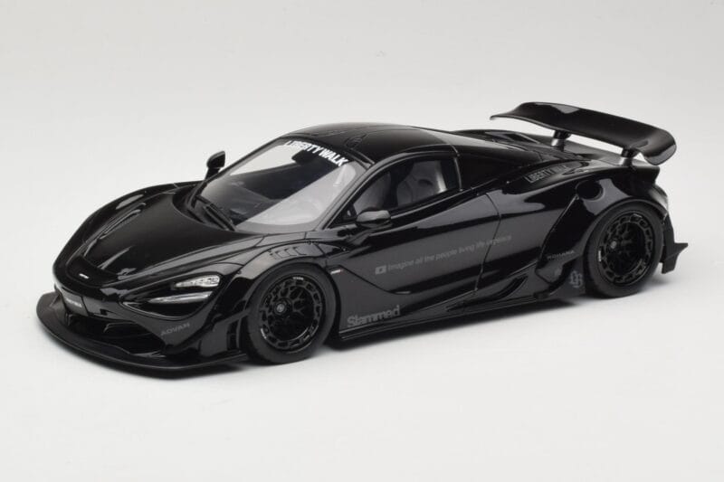 McLaren 720S LB Works Negro GT Spirit 1:18 GT516 Resina