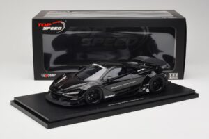 McLaren 720S Liberty Walk Negro TopSpeed 1:18 TS0587 Resina - imagen 6 de 6