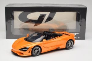 McLaren 750S Spider Papaya Orange GT Spirit 1:18 GT488 Resina - imagen 6 de 6