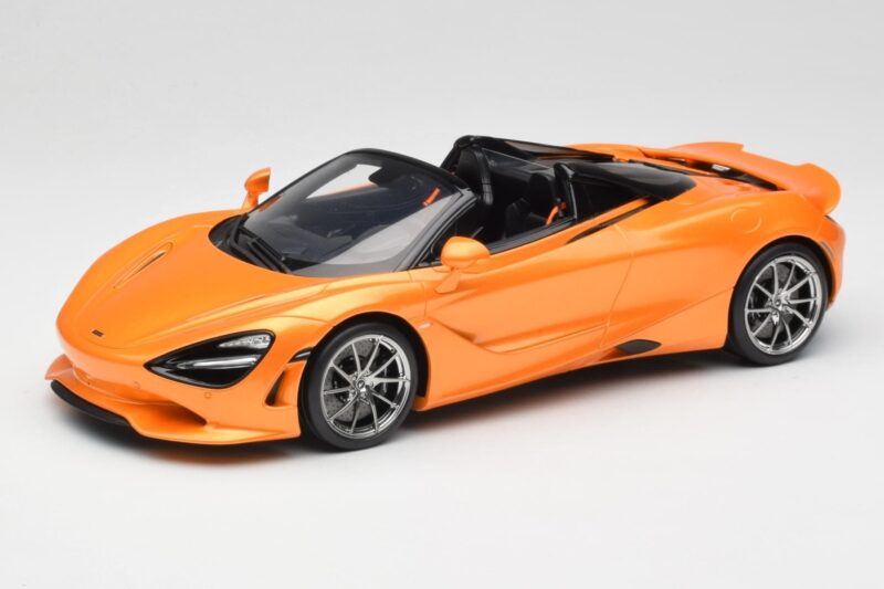 McLaren 750S Spider Papaya Orange GT Spirit 1:18 GT488 Resina