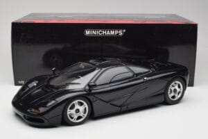 McLaren F1 Blue Metallic Minichamps 1:12 530133130 Metal - imagen 8 de 8