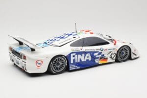 McLaren F1 GTR BMW Motorsport #42 J. Lehto / S. Soper / N. Piquet 24 Hours of Le Mans 1997 Minichamps 1:18 530133742 Metal - imagen 3 de 8