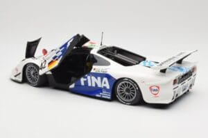McLaren F1 GTR BMW Motorsport #42 J. Lehto / S. Soper / N. Piquet 24 Hours of Le Mans 1997 Minichamps 1:18 530133742 Metal - imagen 5 de 8