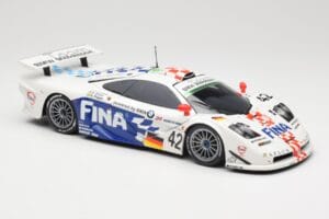 McLaren F1 GTR BMW Motorsport #42 J. Lehto / S. Soper / N. Piquet 24 Hours of Le Mans 1997 Minichamps 1:18 530133742 Metal - imagen 6 de 8