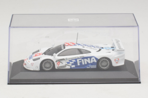 McLaren F1 GTR #9 Fina P. Kox / R. Ravaglia / A. Montermini 24 Hours of Le Mans 1997 Minichamps 1:43 MCLAREN002 Metal - imagen 4 de 5