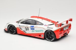McLaren F1 GTR GT1 #30 West Competition J. Nielsen 1996 UT Models 1:18 39624 Metal - imagen 7 de 8
