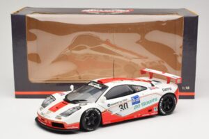 McLaren F1 GTR GT1 #30 West Competition J. Nielsen 1996 UT Models 1:18 39624 Metal - imagen 8 de 8