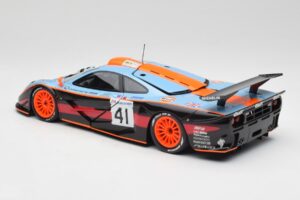 McLaren F1 GTR Gulf #41 P. Gounon / S. Oloffson 24 Hours of Le Mans 1997 Minichamps 1:18 530133741 Metal - imagen 7 de 8
