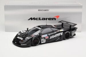 McLaren F1 GTR Gulf Team Davidoff #41 T. Bscher / E. Pirro / R. Capello 24 Hours of Le Mans 1998 Minichamps 1:18 530133841 Me - imagen 8 de 8