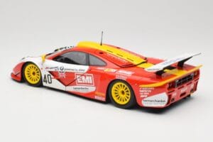 McLaren F1 GTR Gulf Team Davidoff #40 D. O'Rourke / G. Sugden / J. Auberlein 24 Hours of Le Mans 1998 Minichamps 1:18 5301338 - imagen 7 de 8