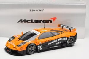 McLaren F1 GTR Kokusai Kaihatsu Racing #53 O. Giroix / J. Sala / P. Deletraz 24 Hours of Le Mans 1996 Minichamps 1:18 5301336 - imagen 8 de 8