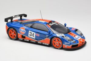 McLaren F1 GTR #34 Gulf Racing 1996 UT Models 1:18 39621 Metal - imagen 6 de 8