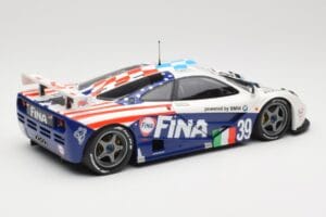 McLaren F1 GTR Team Bigazzi #39 N. Piquet / A. Cecotto / D. Sullivan 24 Hours of Le Mans 1996 Minichamps 1:18 530133639 Metal - imagen 3 de 8