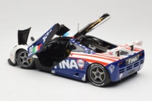 McLaren F1 GTR Team Bigazzi #39 N. Piquet / A. Cecotto / D. Sullivan 24 Hours of Le Mans 1996 Minichamps 1:18 530133639 Metal - imagen 5 de 8
