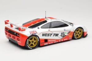 McLaren F1 GTR West Competition #49 J. Nielsen / J. Mass / T. Bscher 24 Hours of Le Mans 1995 Minichamps 1:18 530133549 Metal - imagen 3 de 8