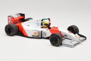 McLaren MP4/8 Ford #8 A. Senna Winner Australian GP 1993 Minichamps 1:18 540933838 Metal - imagen 5 de 7