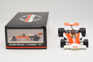 McLaren M23 Ford #40 G. Villeneuve British GP 1977 Minichamps 1:18 530771840 Metal - imagen 6 de 7
