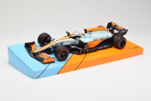 McLaren MCL35M #4 L. Norris 3rd Place Monaco GP 2021 Minichamps 1:18 533212402 Metal - imagen 2 de 6