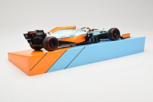 McLaren MCL35M #4 L. Norris 3rd Place Monaco GP 2021 Minichamps 1:18 533212402 Metal - imagen 3 de 6