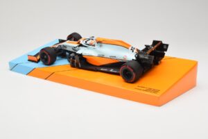 McLaren MCL35M #4 L. Norris 3rd Place Monaco GP 2021 Minichamps 1:18 533212402 Metal - imagen 5 de 6