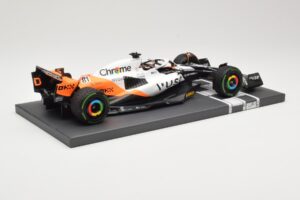 McLaren MCL60 #81 O. Piastri Monaco GP 2023 Minichamps 1:18 537232581 Metal - imagen 3 de 6
